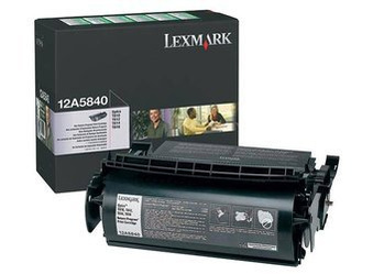 Originální toner Lexmark 12A5840 [Černý]