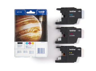 Originální inkousty Brother LC1240RBWBP [CMY] [Tři kusy]