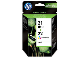 Originální inkousty HP 21XL + 22XL [SD367AE] [CMYK] [Sada]