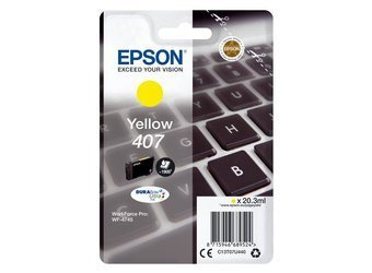 Originální inkoust Epson 407 [C13T07U440] [Žlutý]