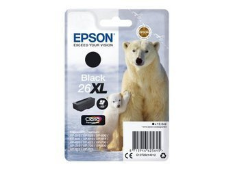 Originální inkoust Epson 26XL [T2621] [C13T26214012] [Černý]