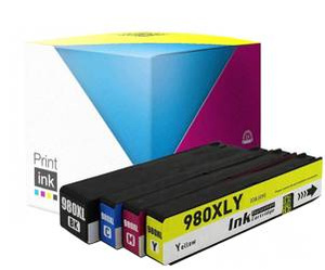 Sada kompatibilních inkoustů HP 980 [CMYK] od Print.ink
