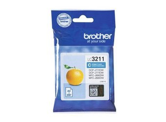 Originální inkoust Brother LC3211C [Modrý]