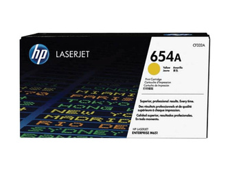 Originální toner HP 654A [CF332A] [Žlutý]