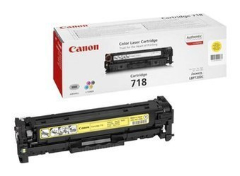 Originální toner Canon 718Y [CRG718Y] [2659B002] [Žlutý]