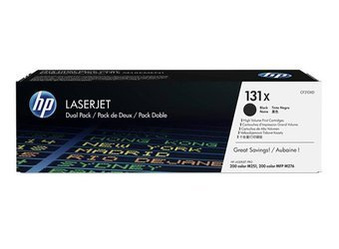 Originální toner HP 131X [CF210XD] [Černý] [Dva kusy]