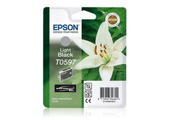 Originální inkoust Epson T0597 [C13T05974010] [Světle Černý]