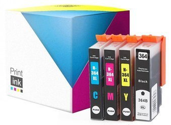 Sada kompatibilních inkoustů HP 364XL [N9J74AE] [CMYK] od Print.ink