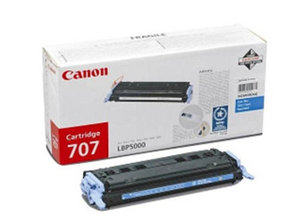 Originální toner Canon 707C [CRG707C] [9423A004] [Modrý]