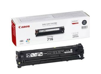 Originální toner Canon 716BK [CRG716BK] [1980B002] [Černý]