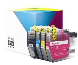 Sada kompatibilních inkoustů Brother LC3211VALDR [CMYK] od Print.ink