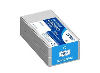Originální inkoust Epson SJIC22P(C) [C33S020602] [Modrý]