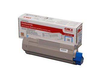 Originální toner OKI 43872307 [Modrý]