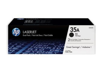 Originální toner HP 35A [CB435AD] [Černý] [Dva kusy]