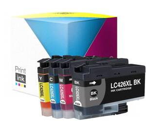 Sada kompatibilních inkoustů Brother LC426XL [CMYK] od Print.ink