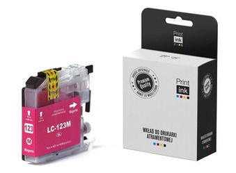 Kompatibilní inkoust Brother LC123M [Magenta] od Print.ink