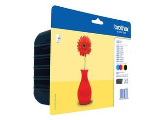 Originální inkousty Brother LC121VALBP [CMYK] [Sada]