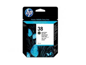 Originální inkoust HP 38 [C9412A] [Černý]