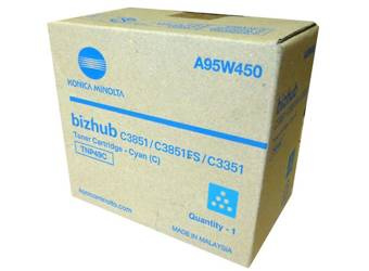 Originální toner Konica Minolta TNP49C [A95W450] [Modrý]