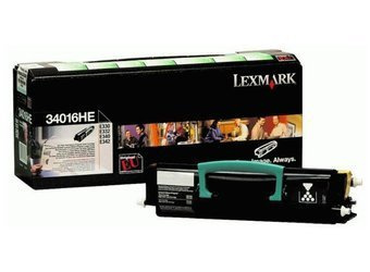 Originální toner Lexmark 34016HE [Černý]