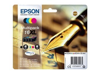 Originální inkousty Epson 16XL [T1636] [C13T16364012] [CMYK] [Sada]