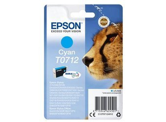 Originální inkoust Epson T0712 [C13T07124012] [Modrý]