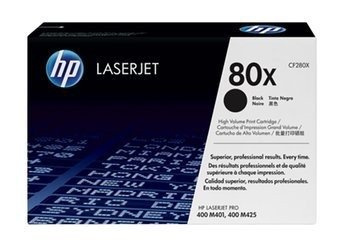 Originální toner HP 80X [CF280X] [Černý]