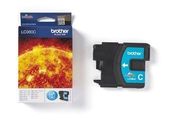 Originální inkoust Brother LC980C [Modrý]