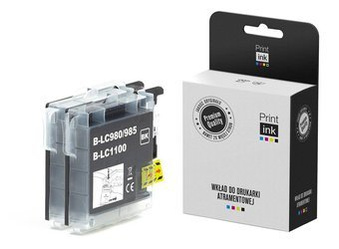 Kompatibilní inkoust Brother LC1100BKBP2 [LC1100HY-BK] [Černý] [Dva kusy] od Print.ink