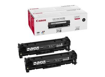 Originální toner Canon CRG718BK_2 [CRG718BK] [2662B017AA] [Černý] [Dva kusy]