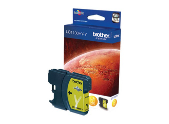 Originální inkoust Brother LC1100HY-Y [Žlutý]