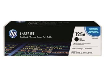 Originální toner HP 125A [CB540AD] [Černý] [Dva kusy]