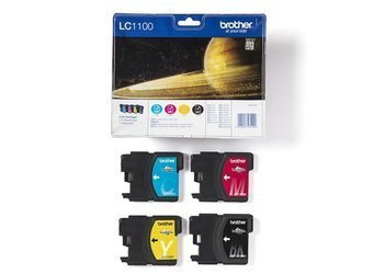 Originální inkousty Brother LC1100VALBP [CMYK] [Sada]
