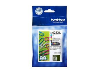 Originální inkousty Brother LC422XLVAL [CMYK] [Sada]