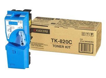 Originální toner Kyocera TK-820C [1T02HPCEU0] [Modrý]
