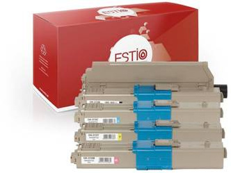 Kompatibilní tonery OKI 4446980P [CMYK] sada od Estio