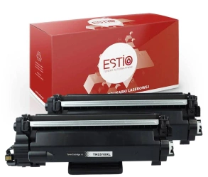 Kompatibilní toner Brother 2510XL [TN2510XL] [Černý] [Dva kusy] od Estio