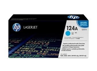 Originální toner HP 124A [Q6001A] [Modrý]