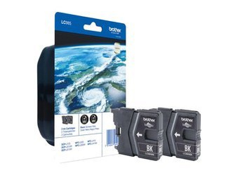 Originální inkoust Brother LC985BKBP2 [LC985BK] [Černý] [Dva kusy]