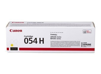 Originální toner Canon 054H [CRG054HY] [3025C002] [Žlutý]