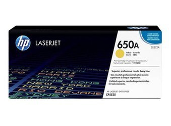 Originální toner HP 650A [CE272A] [Žlutý]