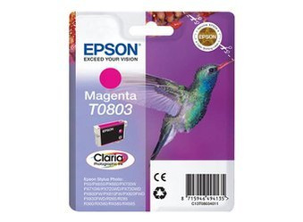 Originální inkoust Epson T0803 [C13T08034011] [Magenta]