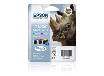Originální inkousty Epson T1006 [C13T10064010] [CMY] [Tři kusy]