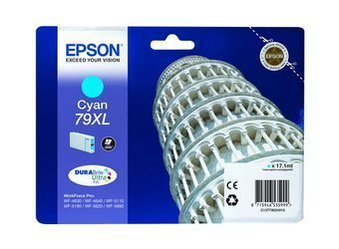 Originální inkoust Epson 79XL [T7902] [C13T79024010] [Modrý]