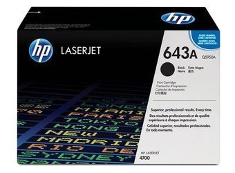 Originální toner HP 643A [Q5950A] [Černý]