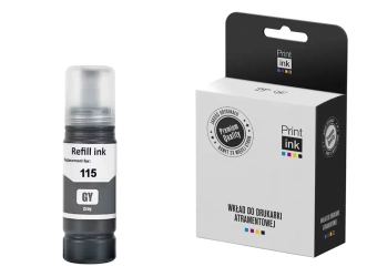 Kompatibilní inkoust Epson 115 [C13T07D54A] [Šedá] od Print.ink