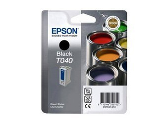 Originální inkoust Epson T040 [C13T04014010] [Černý]