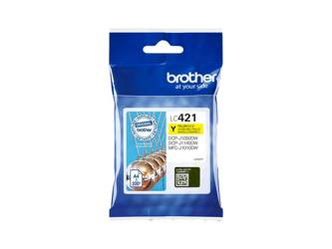 Originální inkoust Brother LC421Y [Žlutý]