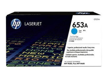 Originální toner HP 653A [CF321A] [Modrý]