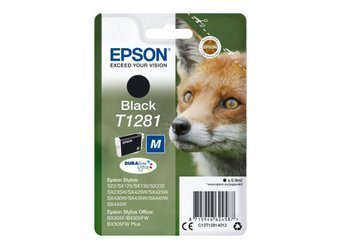 Originální inkoust Epson T1281 [C13T12814012] [Černý]